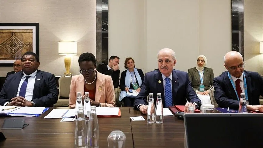 TBMM Başkanı Kurtulmuş, PAB Yönlendirme Komitesi toplantısına katıldı