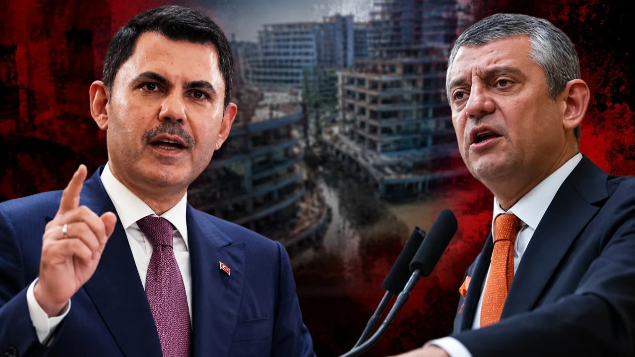 Bakan Kurum'dan Özgür Özel'e Sert Sözler: "Acılar Üzerinden Siyaset Yapıyorsun"