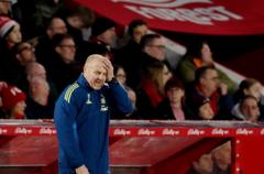 Fenerbahçe'nin rakibi Nottingham Forest menajeri Sean Dyche'ın görevine son verdi