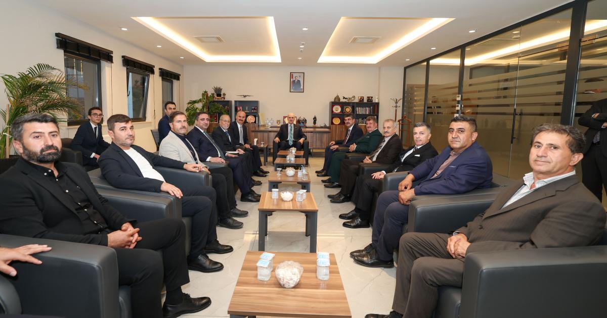 TBMM Başkanı Kurtulmuş, Ezidi Heyetiyle Görüştü