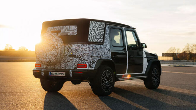 Yeni Mercedes G-Class Cabrio için fotoğraflar paylaşıldı