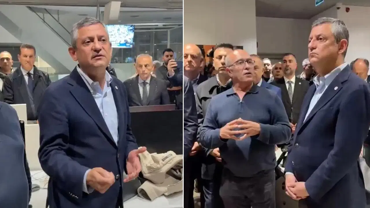 Son Dakika... Özgür Özel, Halk TV binasında: 'Buradan tüm Türkiye ve dünyaya ilan ederiz ki...'