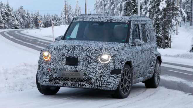 Küçük boyutlu Mercedes-Benz G-Class, yalnızca elektrikli olarak sunulmayacak