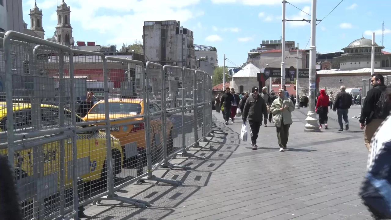 Taksim’de 1 Mayıs hazırlığı: Güvenlik önlemleri alındı