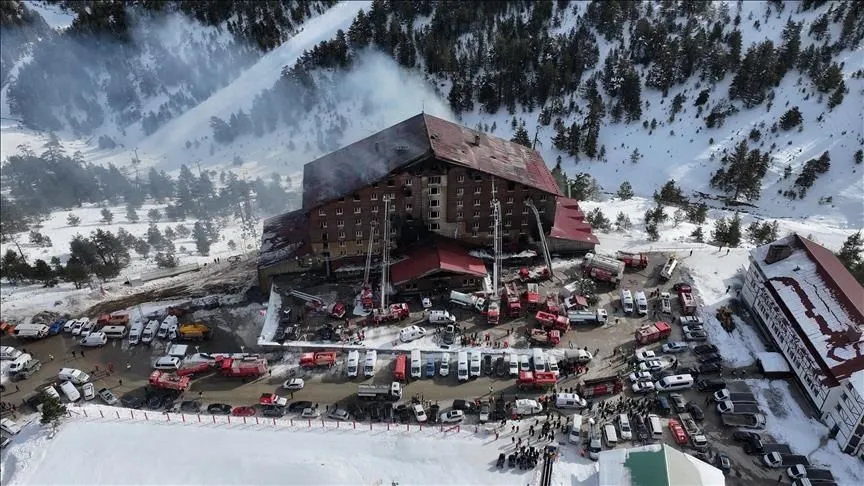 Kartalkaya'daki otel yangınına ilişkin davaya 22 Eylül'de devam edilecek