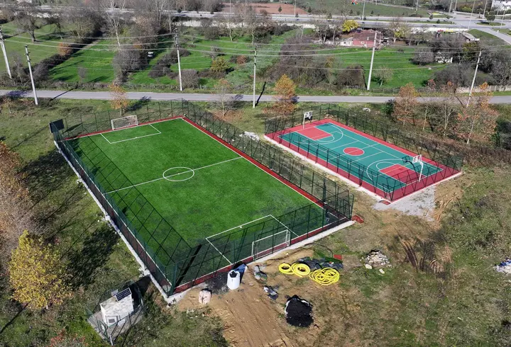 Sakarya'da 10 spor sahası tamamlandı