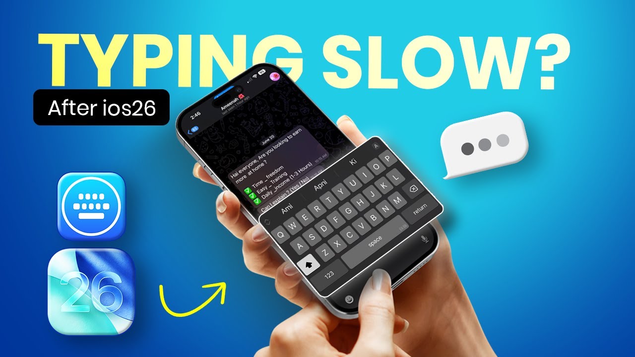 Yavaş yazmıyorsunuz! iOS 26’da klavye hatası var!