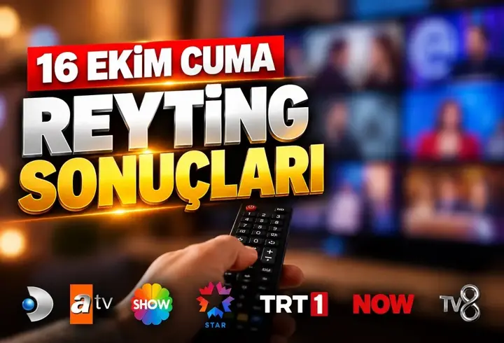 16 Ekim Cuma Reyting Sonuçları: Taşacak Bu Deniz, Kızılcık Şerbeti Reyting Sonucu: Dün En Çok Ne İzlendi?