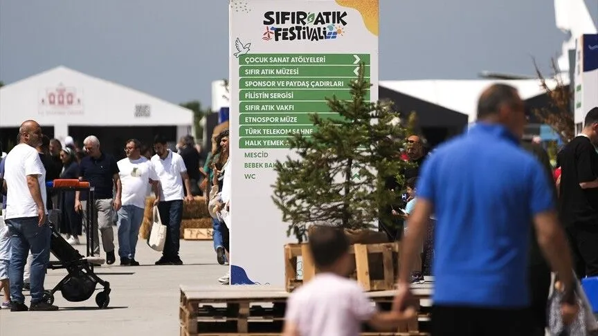 Sıfır Atık Festivali'ne üçüncü gününde yoğun ilgi sürüyor