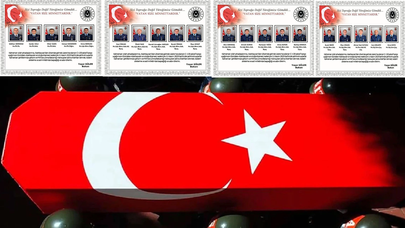 MSB'de düşen uçakla ilgili yeni açıklama: 20 askerimiz şehit oldu