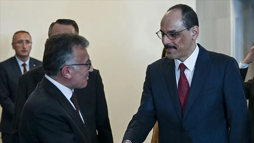 MİT Başkanı Kalın, AK Parti TBMM Grubu'nu ziyaret etti