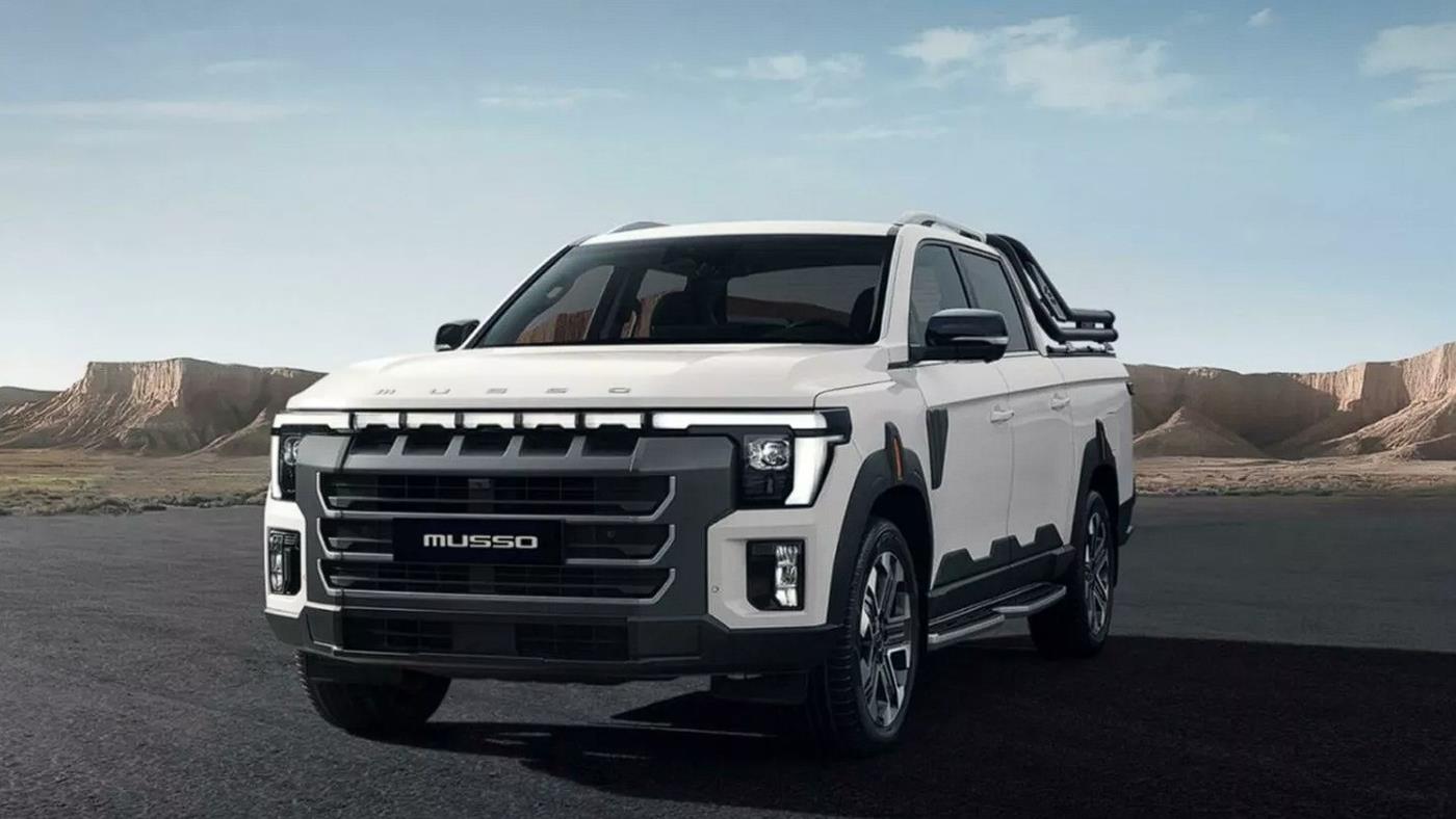 Yeni KGM Musso pickup'ın resmi görselleri paylaşıldı