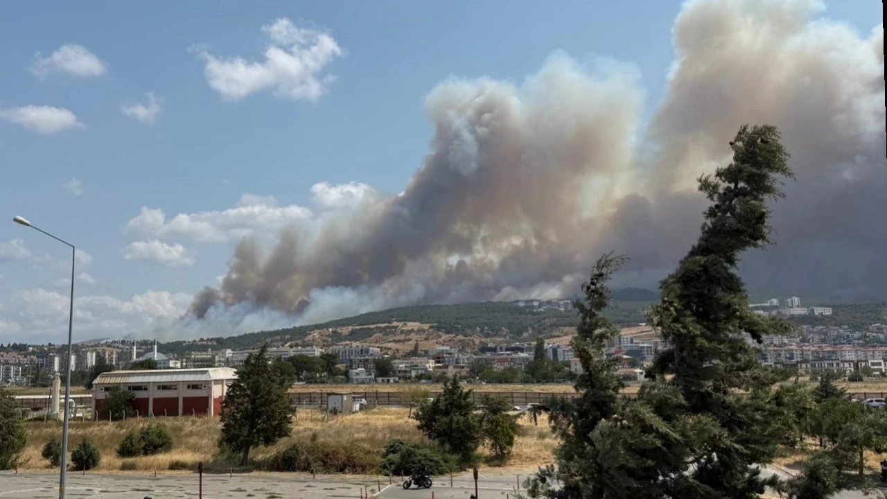 Çanakkale’deki yangın 2. gününde: Büyük oranda kontrol altında