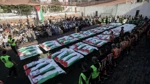 Gazze'de 3 Yıl Sonra Bulunan 75 Filistinlinin Naaşı Toprağa Verildi