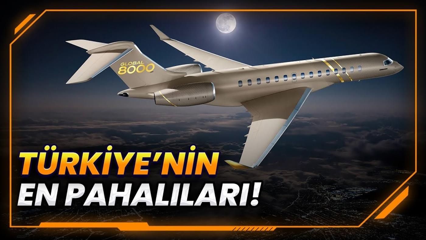 Türk iş insanlarının lüks hava araçları - 80 Milyon dolara jet almak!