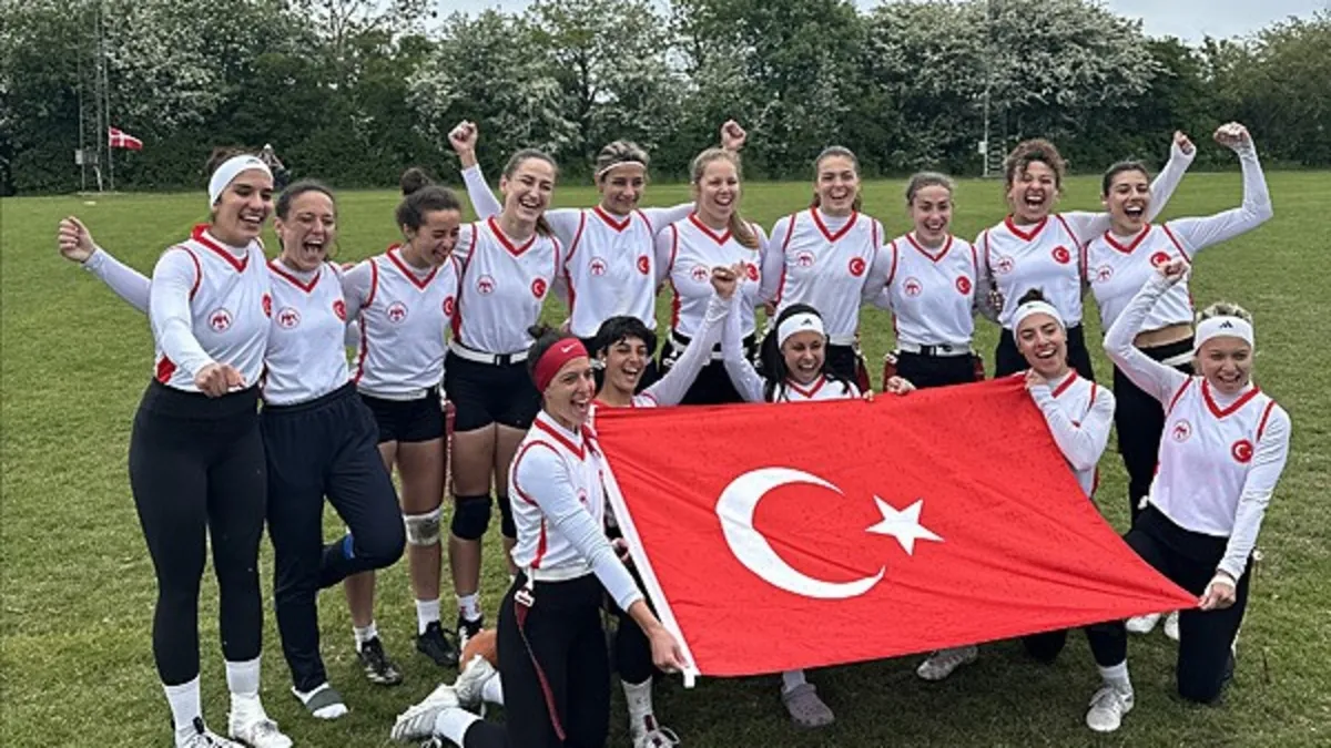 Flag Futbol Kadın Milli Takımı, Kopenhag Bowl 2025'te şampiyon oldu