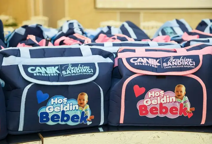 Canik Belediyesi'nden anne adaylarına bebek destek paketi