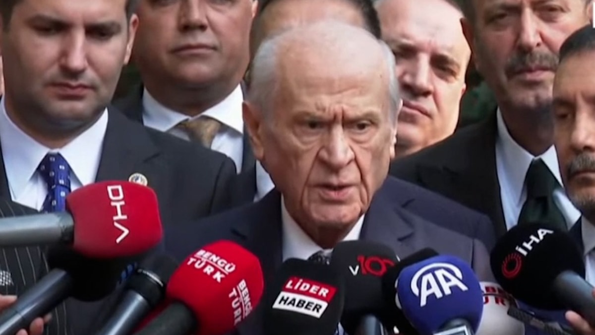 Bahçeli: İsrail’in amacı Anadolu coğrafyasını çevrelemek