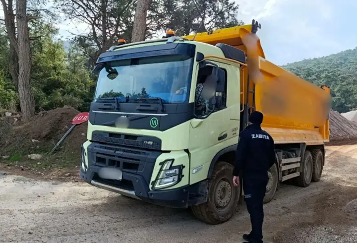 Bodrum'da inşaat atığı dökenlere 418 bin lira cezai işlem