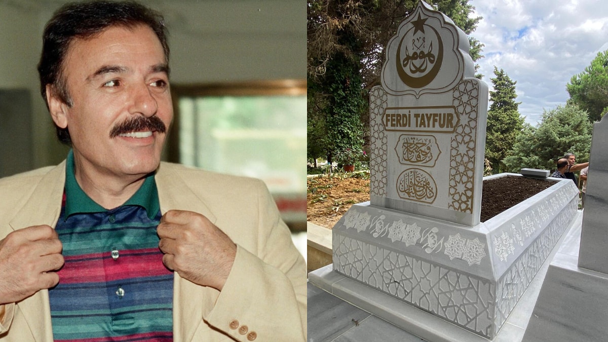 Bahçeli, Ferdi Tayfur'un mezarını yaptırdı: Bu sadece bir mermer değil...