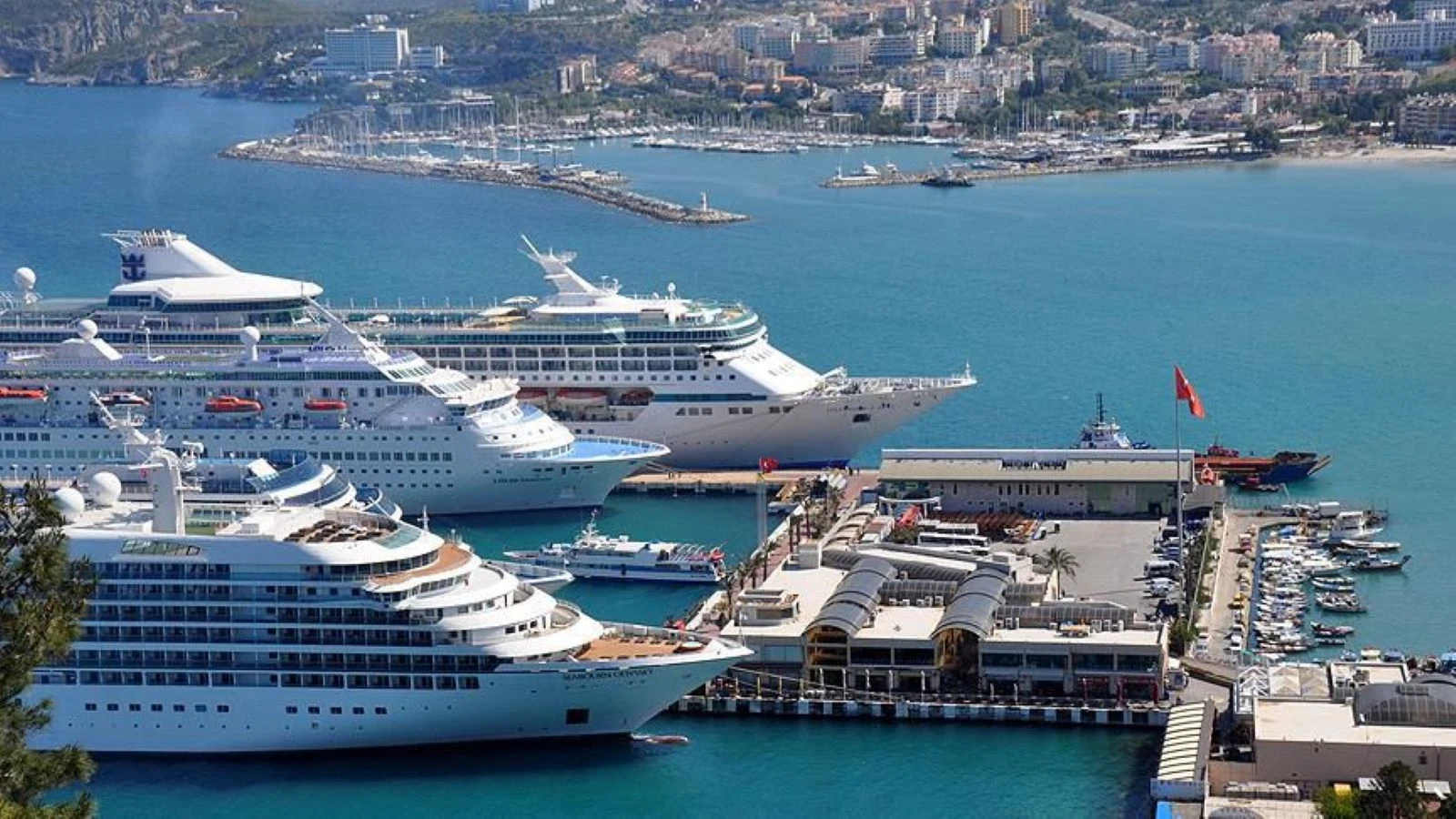 Türkiye kruvaziyer turizminde tarihi bir rekora koşuyor