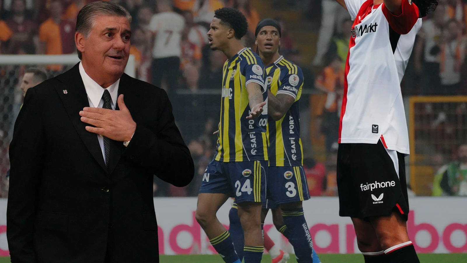 Serdal Adalı Archie Brown ve Oosterwolde'ye top göstermeyen uçurtma yıldız için görüşmelere başladı
