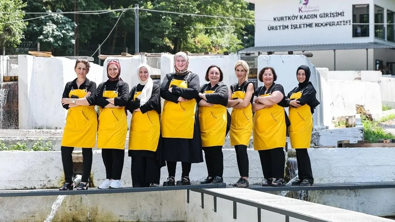 8 kadın kooperatif kurdu yılda 50 ton balık satacaklar