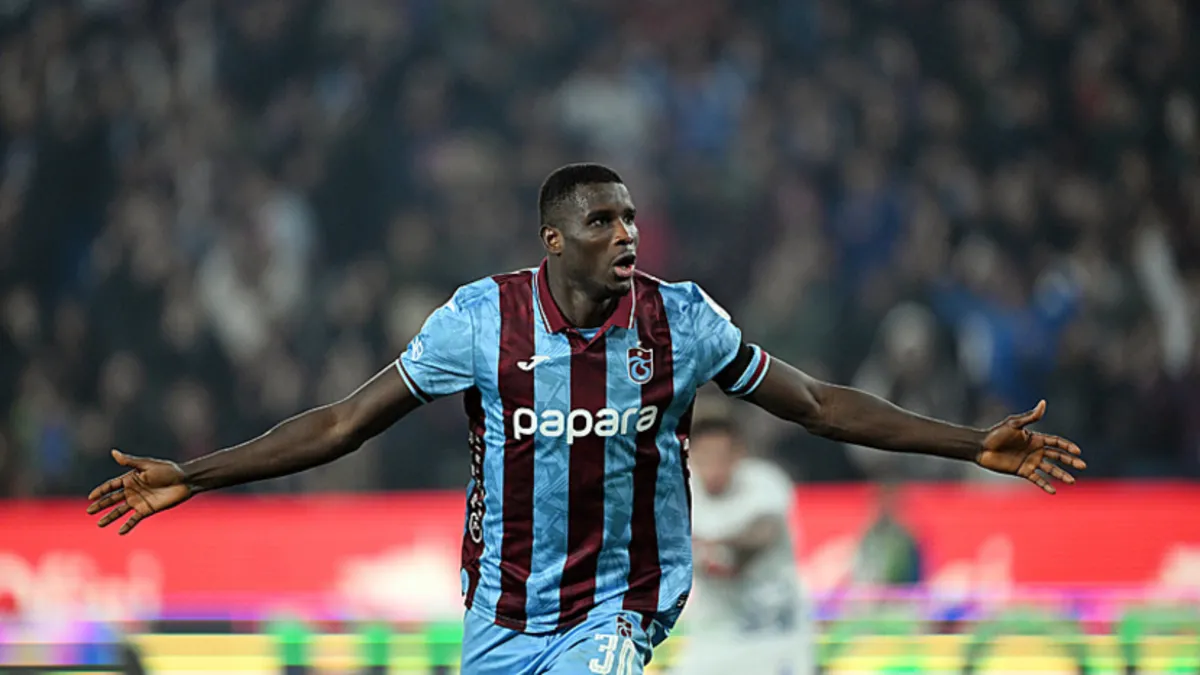 Trabzonspor'da Onuachu, Galatasaray karşısında ilk peşinde!