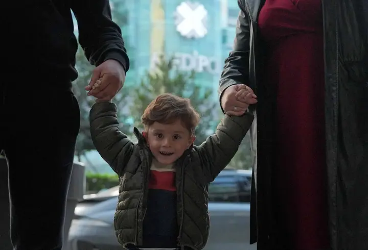 600 gram doğan ve 98 gün tedavi gören Asil bebek 2 yaşında