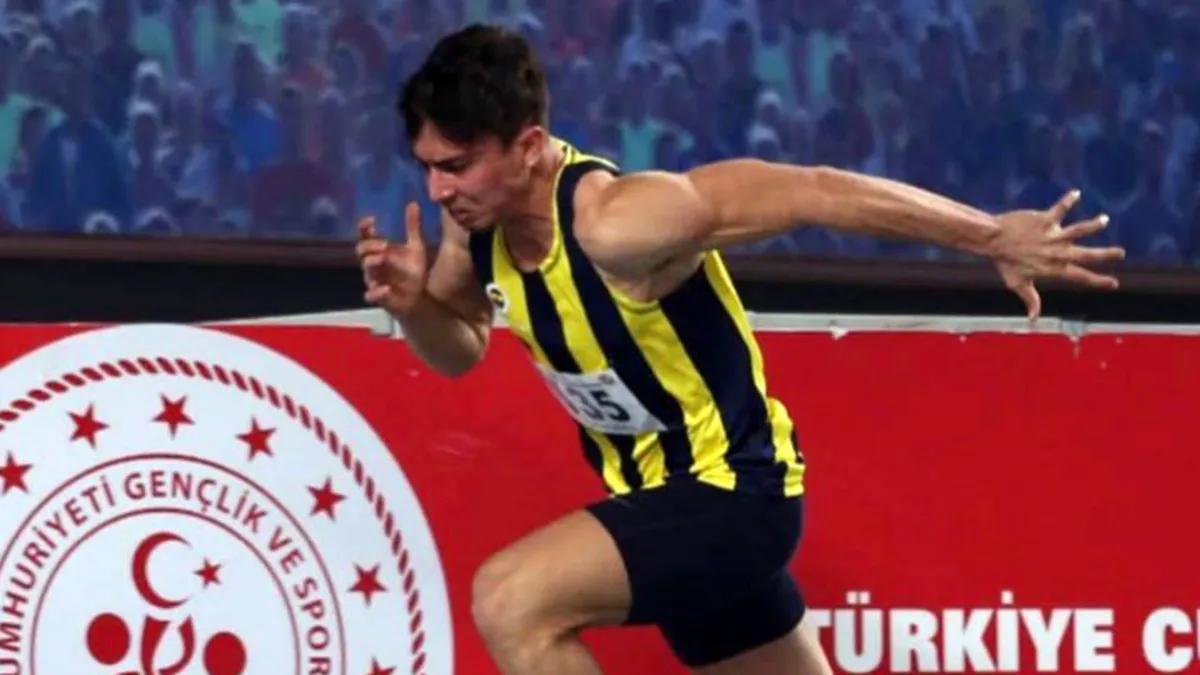 Milli atlet Oğuz Uyar Türkiye rekoru kırarak şampiyon oldu!
