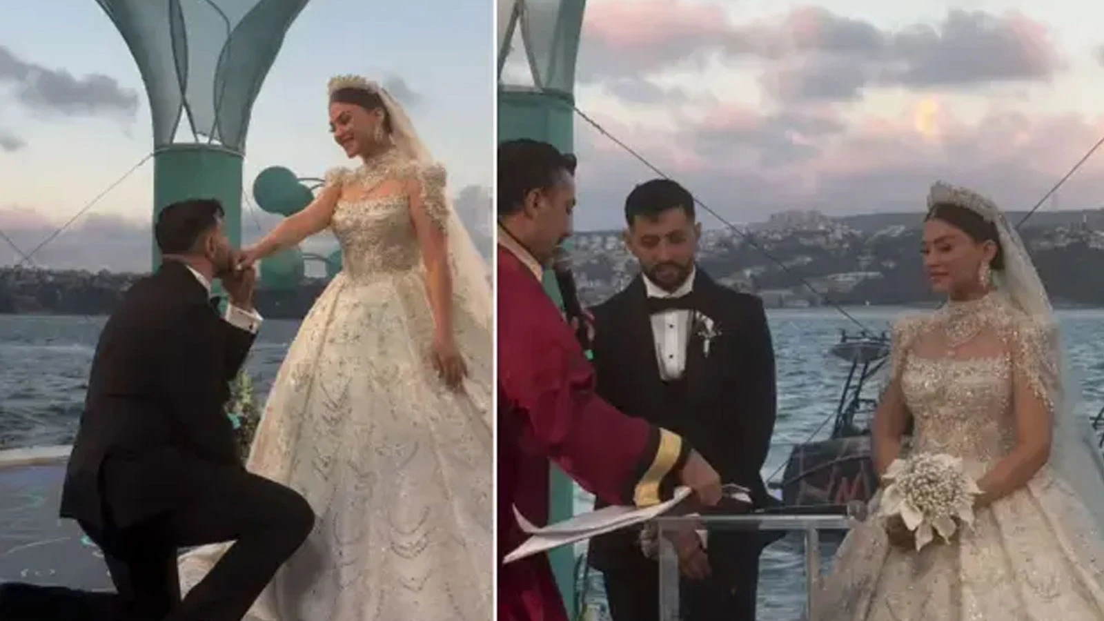 Ünlü şarkıcı Burak Bulut ile Eda Sakız evlendi!