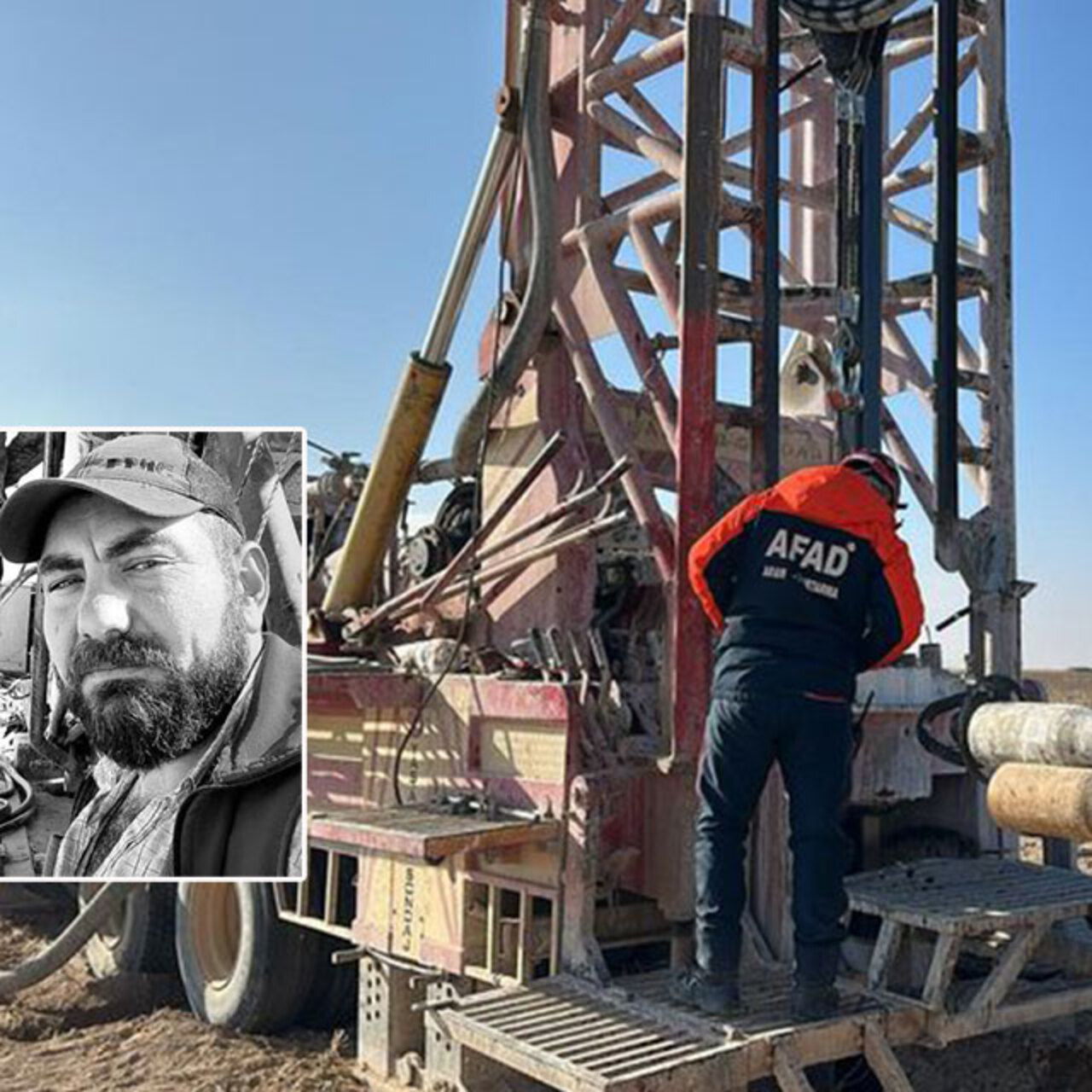 Kopan kolu 120 metrelik kuyuya düştü! Sondaj dehşeti!