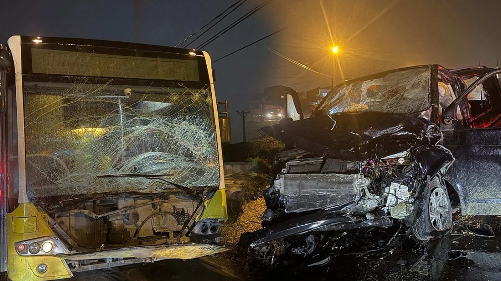 İETT otobüsü karşı şeride geçti: 1 ölü, 1 yaralı