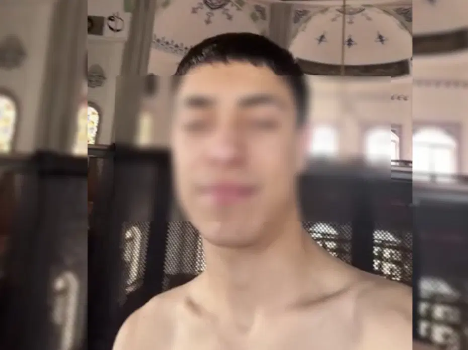 Camide çıplak video çekip şarkı söyledi. TikTok'ta paylaştı, tutuklandı