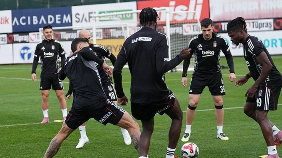 Beşiktaş Samsunspor maçının hazırlıklarını tamamladı