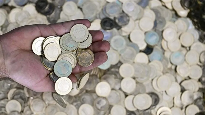 Yılın 9 ayında 1 milyar liralık madeni para cebe girdi
