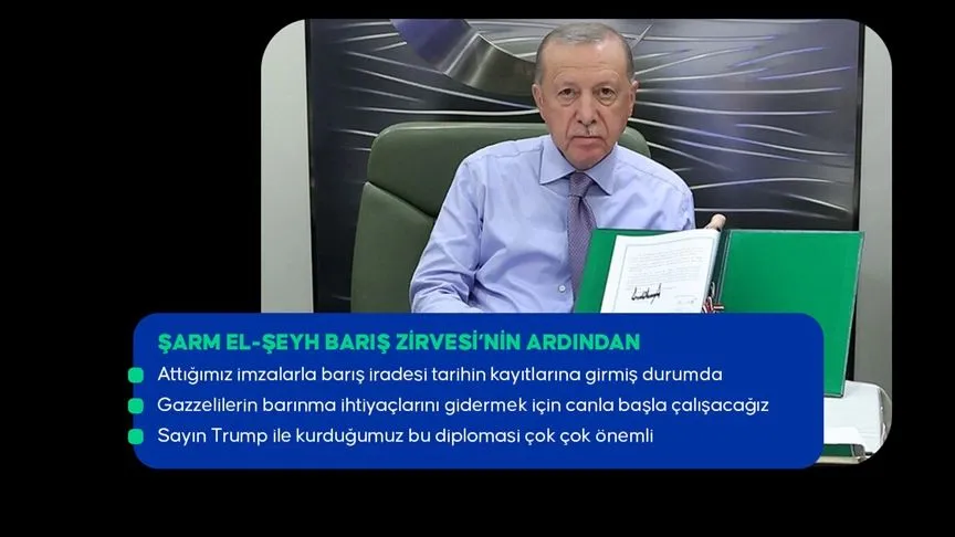 Cumhurbaşkanı Erdoğan: Gazze'nin yanında daha güçlü durmaya devam etmeliyiz
