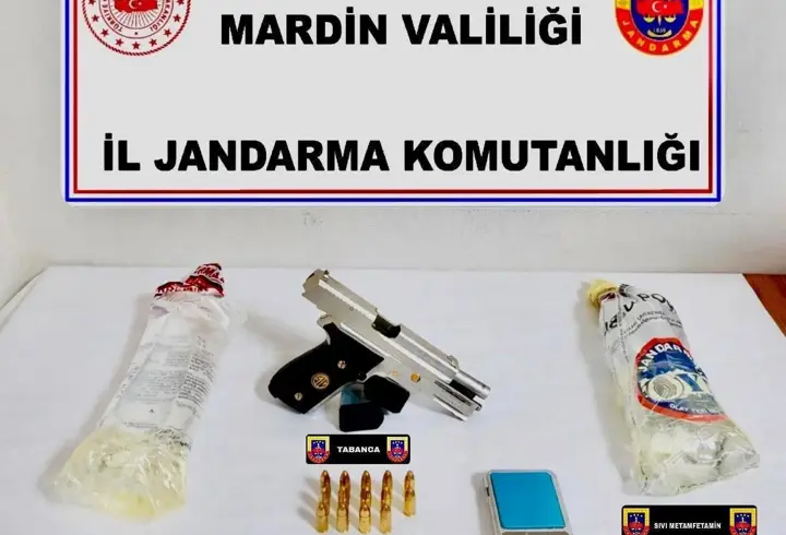 Mardin’de serum torbasından uyuşturucu çıktı, 1 şüpheli tutuklandı