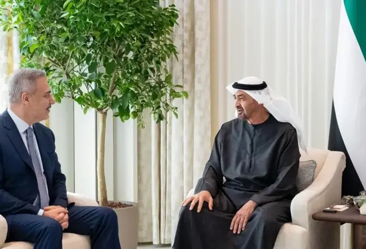 Dışişleri Bakanı Fidan, BAE’de Al Nahyan ile görüştü