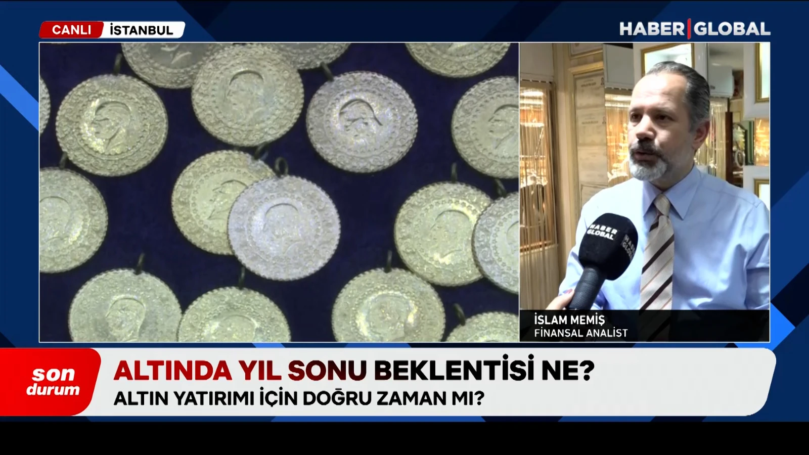 Altın yatırımı için doğru zaman mı? İslam Memiş açıkladı