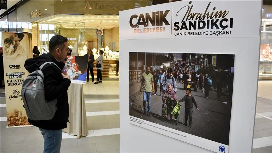 AA'nın "Kanıt" kitabındaki görsellerden oluşan sergi Samsun'da açıldı