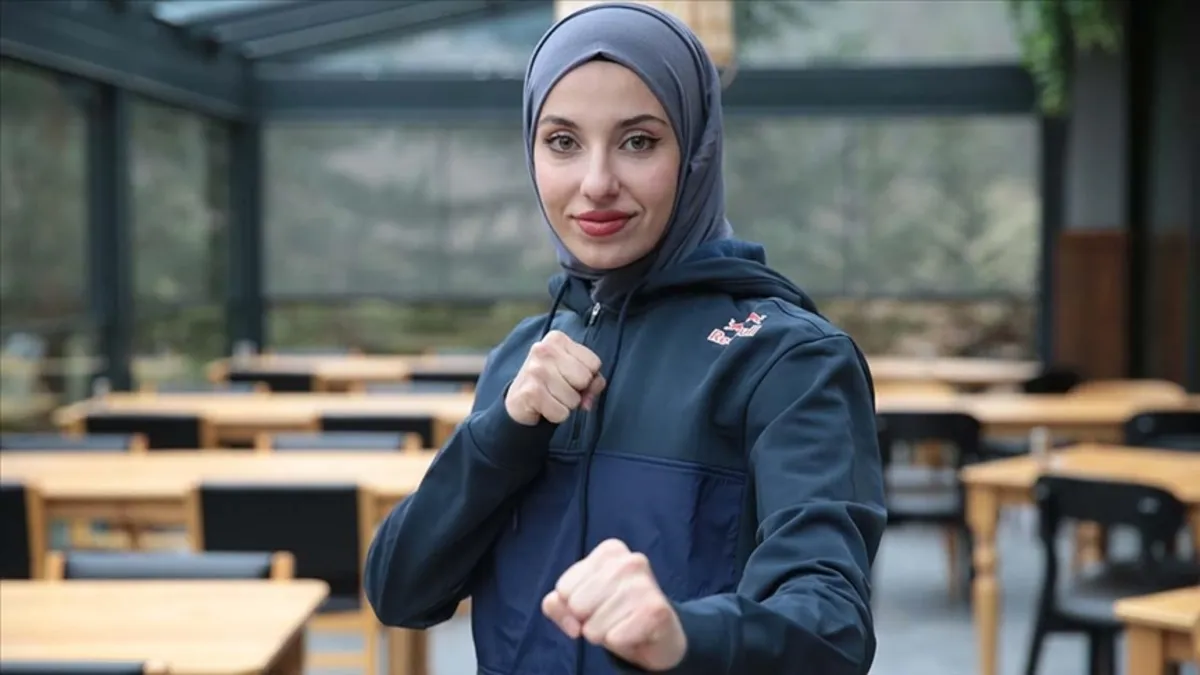 Milli tekvandocu Kübra Dağlı, 2026'da dünya şampiyonu olmayı hedefliyor!