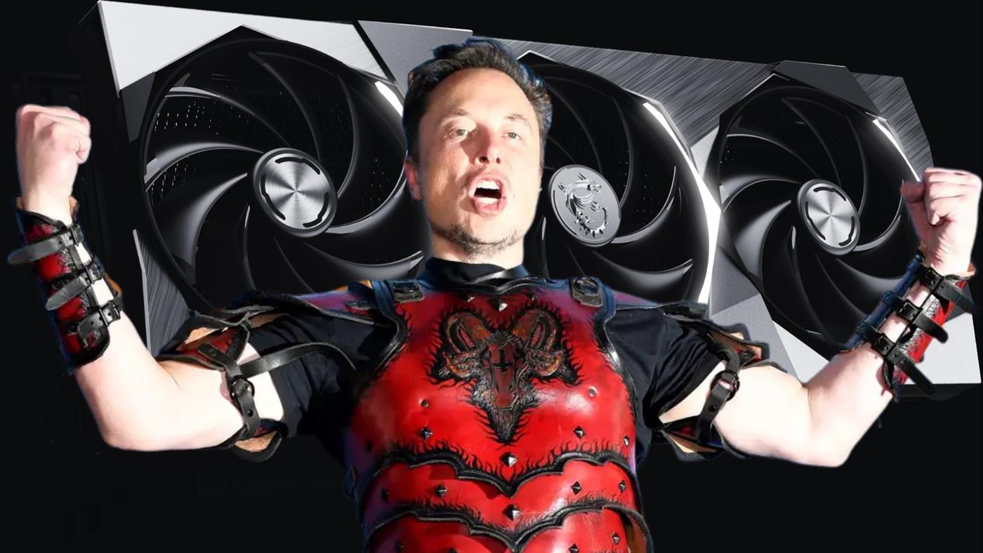 Elon Musk, RTX 50 serisiyle donattığı oyuncu bilgisayarını paylaştı