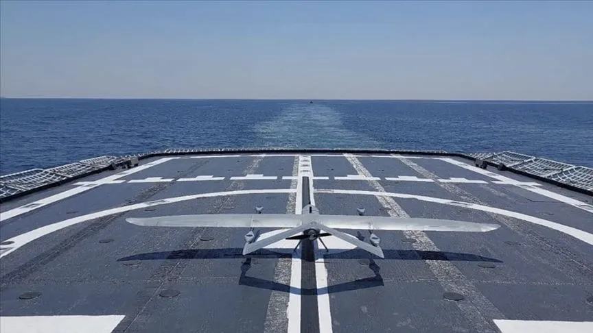Gemi ve insansız deniz araçları İHA'larla havadan görecek