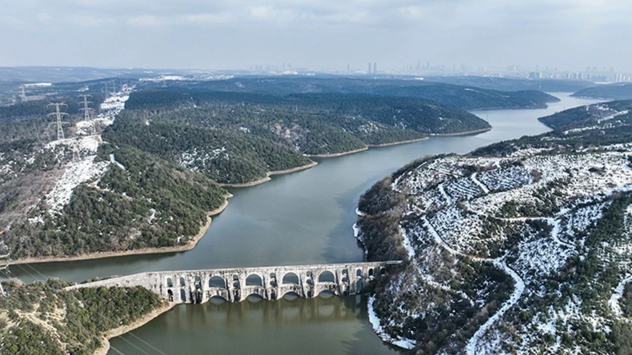 Etkili olan sağanak ve kar yağışı sonrası İstanbul barajlarında son durum