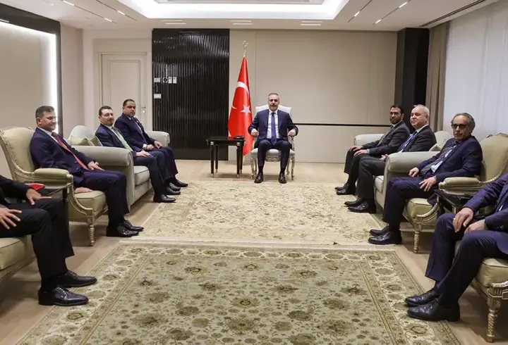 Dışişleri Bakanı Hakan Fidan büyükelçileri kabul etti