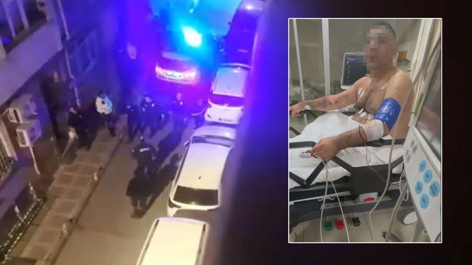 İstanbul'un göbeğinde korkunç olay! 1'i polis 4 yaralı