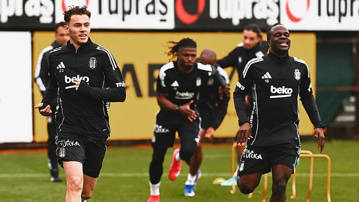 Beşiktaş, Samsunspor maçının hazırlıklarını sürdürdü