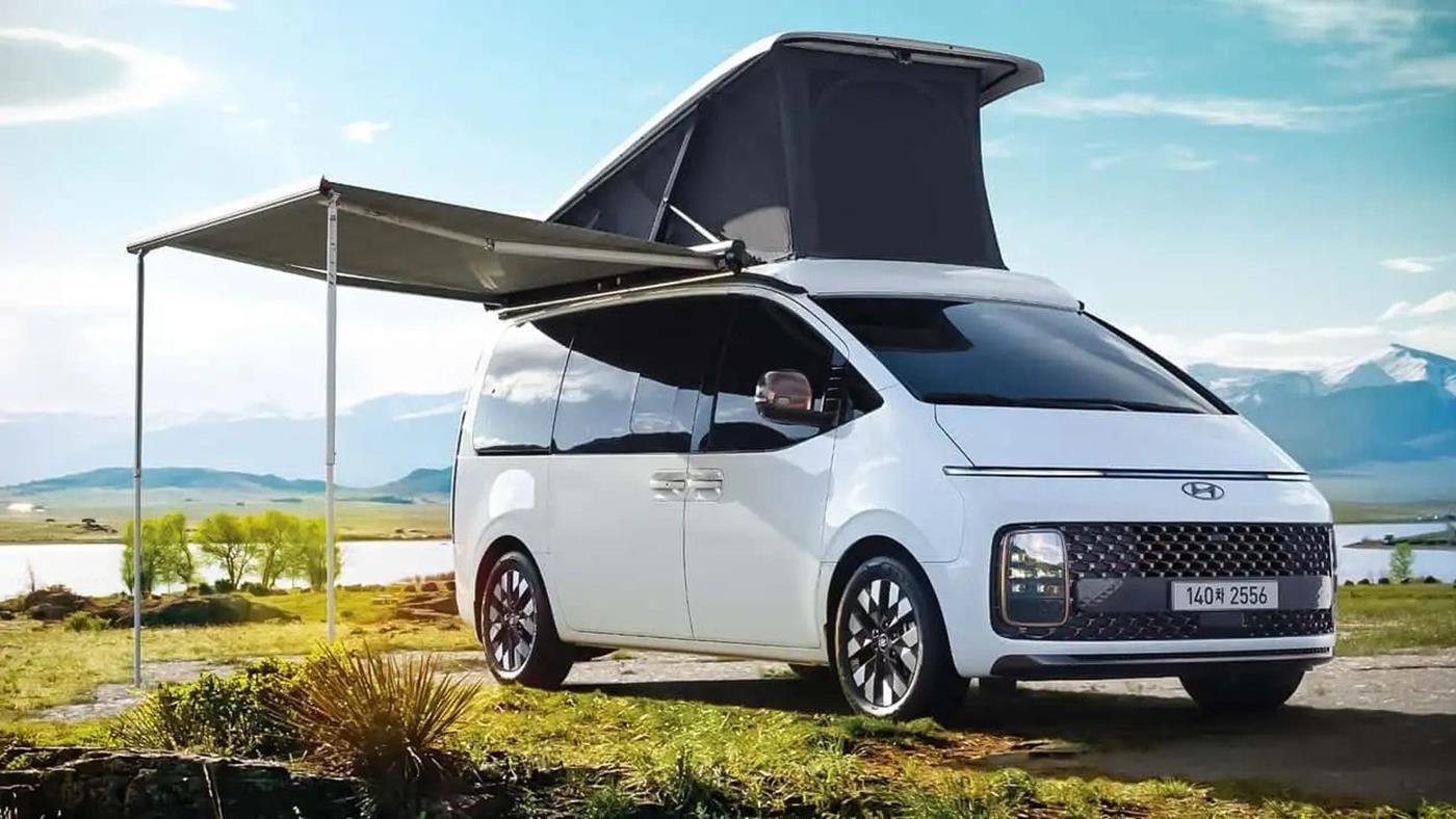 Hyundai'den elektrikli ve güneş panelli mini karavan: Staria Camper