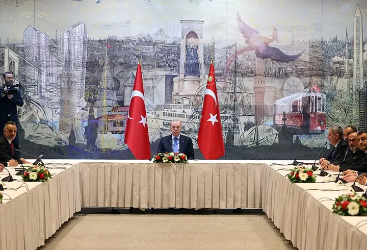 Cumhurbaşkanı Erdoğan, ASKON Yönetim Kurulu üyelerini kabul etti